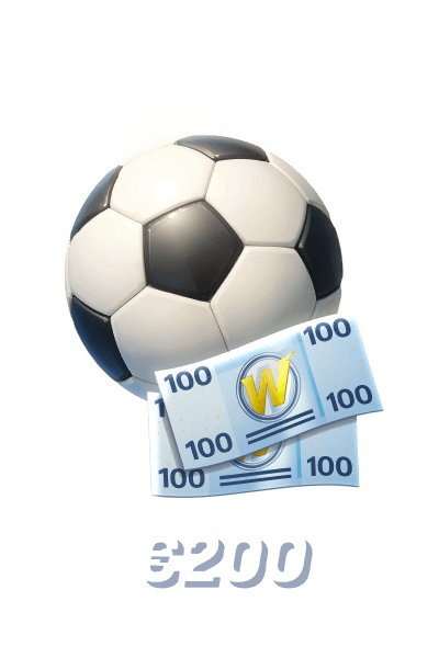 Platziere eine 2 200 € Wette auf Sport